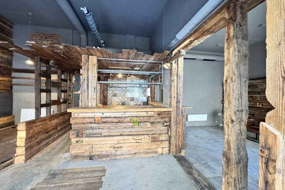 Preis verhandelbar - Branchenfreies Lokal in der Lerchenfelder Straße mit ca. 92m², Gewerbeobjekt-miete, 2.666,67,€, 1080 Wien 8., Josefstadt