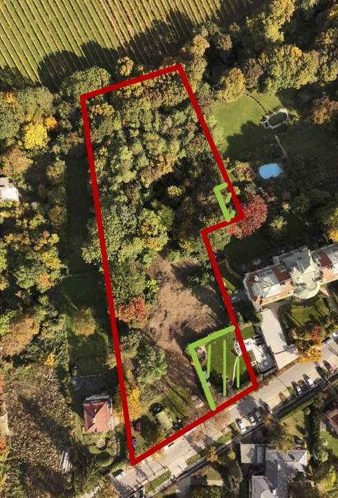 Himmlischer Baugrund in Döblinger-Traumlage