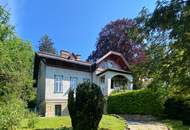 Charmante Jahrhundertwende-Villa auf Südhang im Pressbaumer Zentrum - TEILSANIERT!