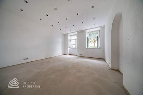 Geschäftslokal mit Lager direkt am Karmelitermarkt – ca. 46 m² im historischen Wiener Stilaltbau, Gewerbeobjekt-miete, 852,07,€, 1020 Wien 2., Leopoldstadt