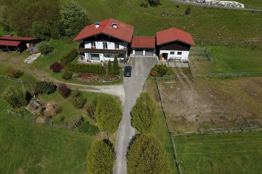Mehr als ein Zuhause: Ein Refugium für Mensch und Tier - Zweifamilienhaus mit Doppelgarage und Stallgebäude, Haus-kauf, 980.000,€, 4814 Gmunden
