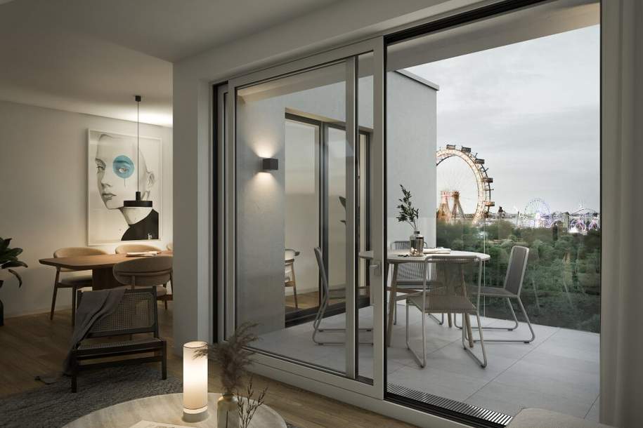 Exklusiver Wohntraum mit Blick zum Prater!, Wohnung-kauf, 298.999,€, 1020 Wien 2., Leopoldstadt