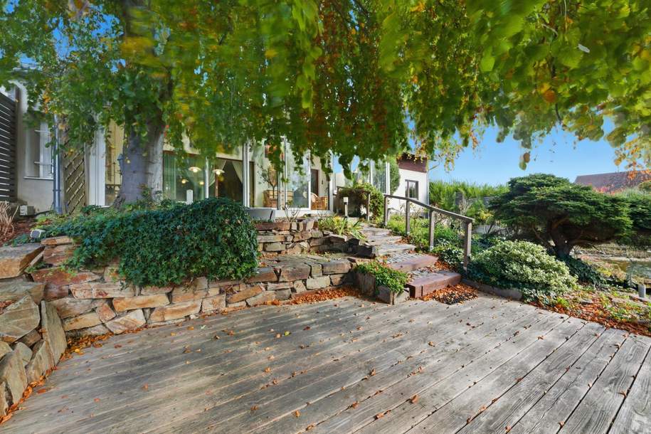 Ihr persönliches Wohnparadies: Ein Refugium für Naturliebhaber – Wohnen am eigenen Schwimmteich!, Haus-kauf, 647.000,€, 2013 Hollabrunn