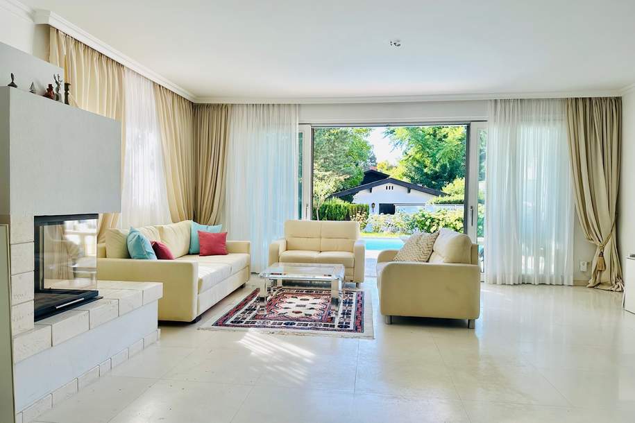 LUXUSVILLA MIT POOL, Haus-kauf, 3.200.000,€, 1190 Wien 19., Döbling