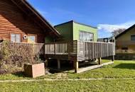 Holzhaus in Waldrandlage - absolute Ruhelage mit Dorfnähe und modernem, belagsfertigem Zubau