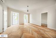 Wohnen beim Schloss Belvedere: Erstbezug im Stilaltbau mit 2 Balkonen und Klimaanlage!