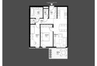 Moderne 3-Zimmer-Wohnung mit effizienter Raumaufteilung