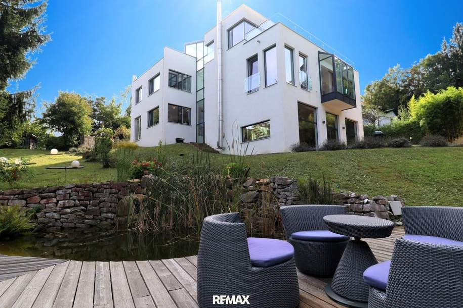 Exklusives Architektenhaus in idyllischer Lage bei Eichgraben, Haus-kauf, 1.790.000,€, 3032 Sankt Pölten(Land)