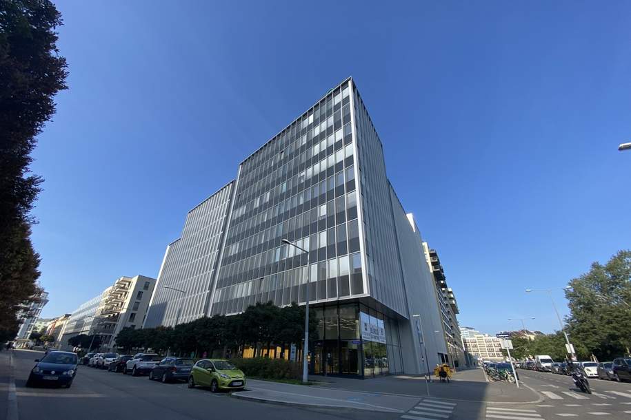 Markante Architektur an der Erdberger Lände, Gewerbeobjekt-miete, 43.653,12,€, 1030 Wien 3., Landstraße