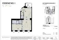 Klimatisierte, Großzügige 2-Zimmer-Wohnung mit Balkon | Exklusive Eigentumswohnungen | ESSENZ NO. 1 - Die neue Avantgarde des Wohnens