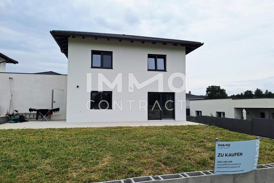 ERSTBEZUG AB HERBST - elegante Doppelhaushälfte mit Garten und Garage, Haus-kauf, 480.000,€, 5271 Braunau am Inn