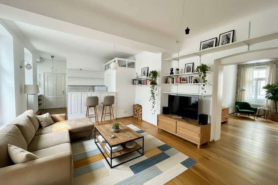 1060! BARNABITENGASSE! 2 Zimmer mit großer TERRASSE in TOP LAGE bei der Mariahilferstraße zum Kauf!, Wohnung-kauf, 549.000,€, 1060 Wien 6., Mariahilf