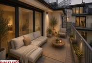 Exklusive 3-Zimmer Dachgeschosswohnungen mit hofseitiger Terrasse nähe Schubertpark !