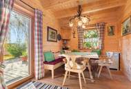 Wunderschönes Holzhaus am Berg mit Panorama