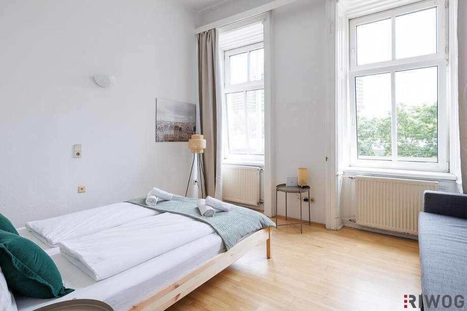 KURZZEITVERMIETUNG / AIRBNB ERLAUBT II KOMPLETT MÖBLIERT II ca. 5m² BALKON II SOFORT NUTZBAR II NÄHE U6/AKH/VOLKSOPER/WUK, Wohnung-kauf, 185.000,€, 1180 Wien 17., Hernals