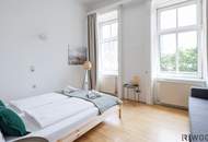 KURZZEITVERMIETUNG / AIRBNB ERLAUBT II KOMPLETT MÖBLIERT II ca. 5m² BALKON II SOFORT NUTZBAR II NÄHE U6/AKH/VOLKSOPER/WUK