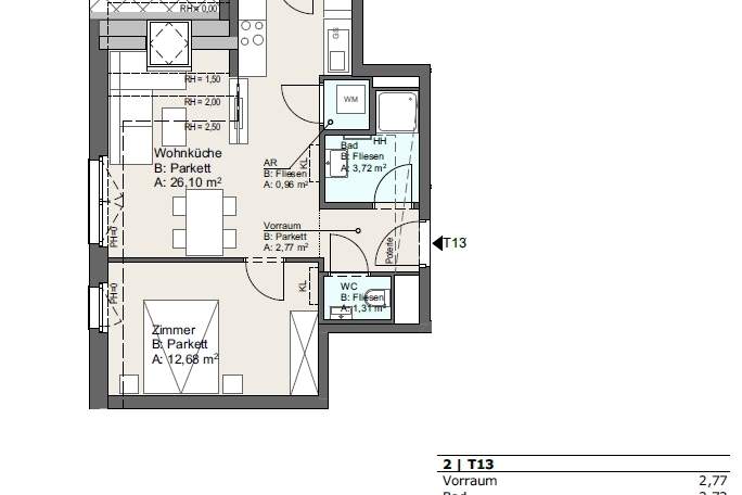 Modernes Leben zwischen Stadt und Natur – Ihr neues Zuhause in der Donaustadt, Wohnung-kauf, 294.000,€, 1220 Wien 22., Donaustadt