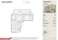 2-Zimmer-Dachgeschosswohnung mit Terrasse!