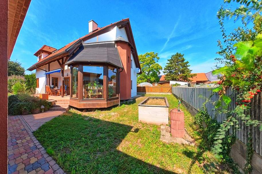 "Architektenhaus: Wohnen & Arbeiten", Haus-kauf, 700.000,€, 2320 Bruck an der Leitha