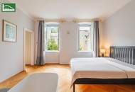 Stilvoll kernsanierte Altbauwohnung beim Servitenviertel mit Design-en-Suite-Badezimmer und Hof-Balkon-Option!