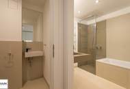 Ab 1.8.: hochwertige 2 Zimmer Neubauwohnung mit Loggia (Abendsonne), Bad mit Dusche & Badewanne!