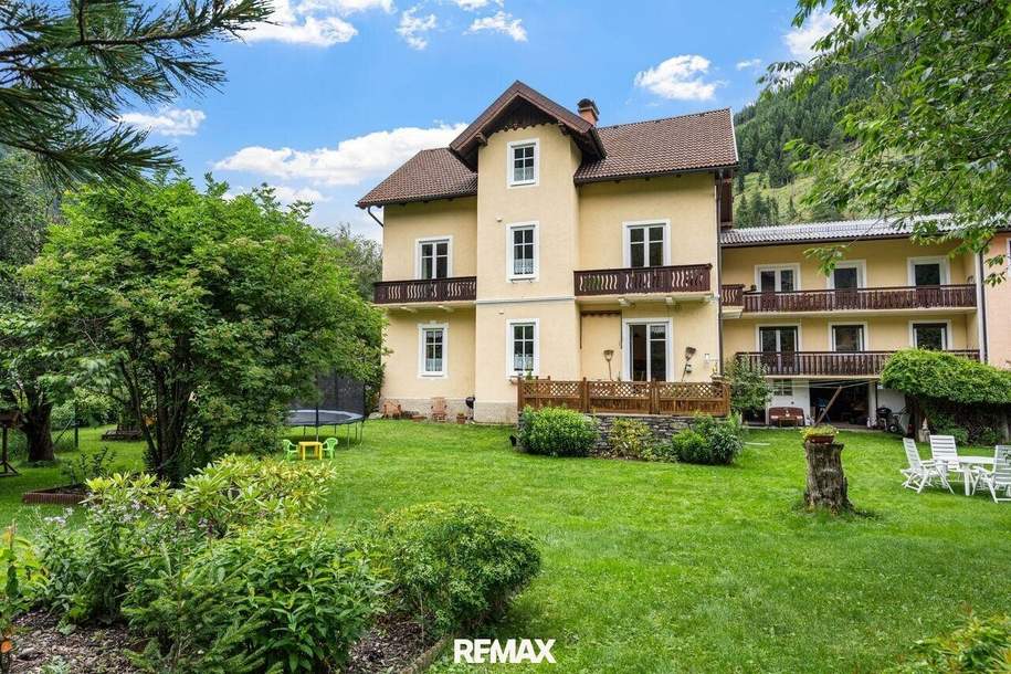 Charmantes Haus mit 4 Ferienwohnungen und Privatwohnung im Herzen von Mallnitz, Haus-kauf, 580.000,€, 9822 Spittal an der Drau