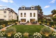 KLASSISCHE ELEGANZ. MODERNER LUXUS. | Exklusive Doppelhaushälften | Holzmassiv | Raumhöhen bis ca. 3 m | 7 Zimmer | Luftwärmepumpe, Wohnraumlüftung & Klima | Dachterrassen-Option | PKW-Stellplatz
