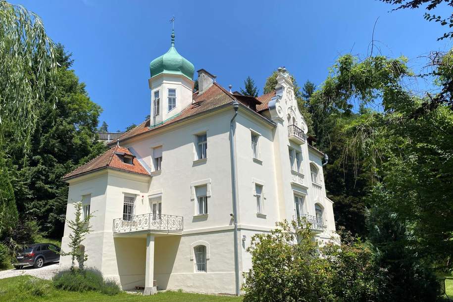 Elegant art nouveau villa with a view of Lake Wörthersee. Elegante Villa mit Wörthersee-Blick, Haus-kauf, 8.550.000,€, 9201 Klagenfurt Land