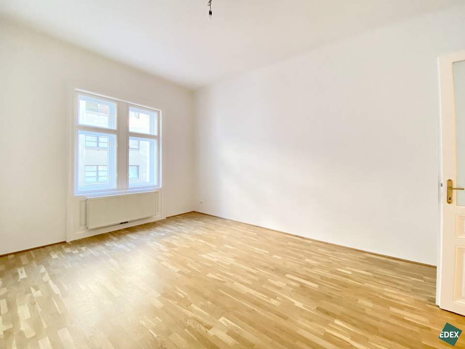 Unbefristet: 3-Zimmer-Altbau nähe grüner Prater