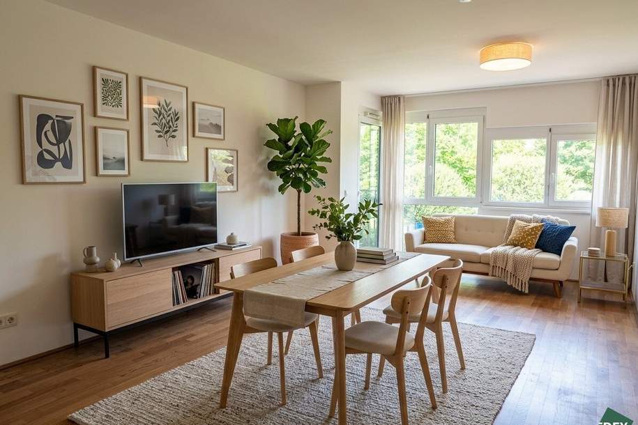 Moderne 2-Zimmer-Wohnung in Hietzinger Grünlage, Wohnung-kauf, 405.000,€, 1130 Wien 13., Hietzing