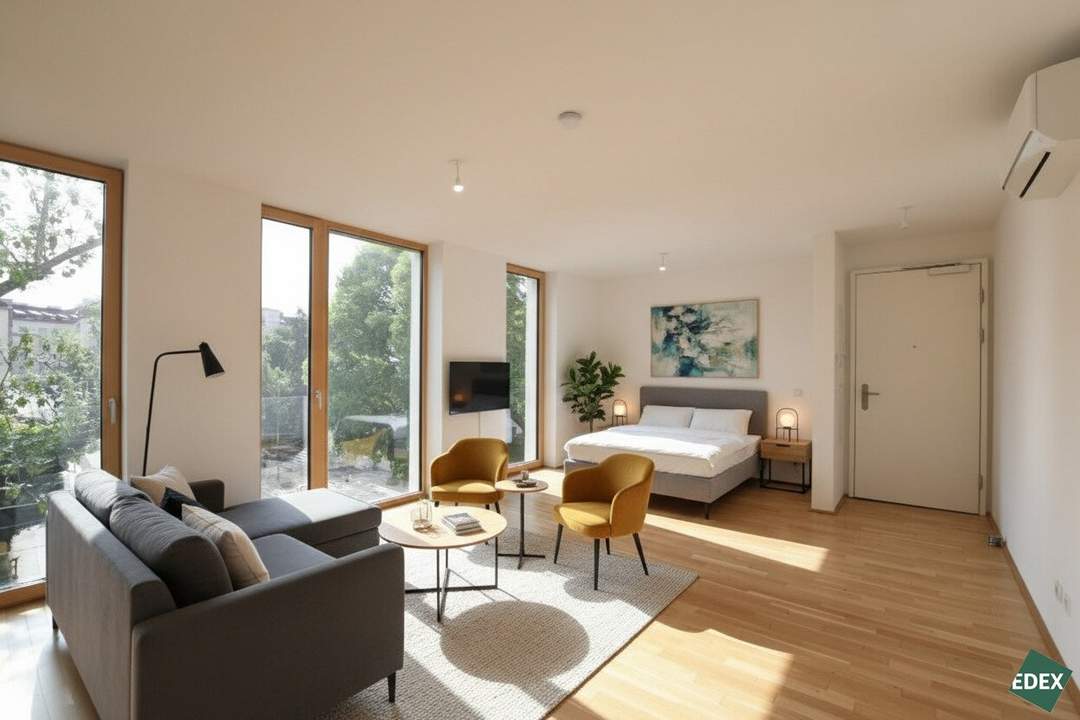 Sandleiten 64 | Klimatisierte 1-Zimmer-Wohnung am Fuße des Wilheminenbergs