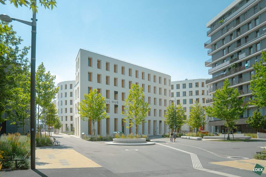 ROBIN Seestadt - Innovative Büroflächen in Wiens modernstem Stadtquartier, Gewerbeobjekt-miete, 2.204,00,€, 1220 Wien 22., Donaustadt