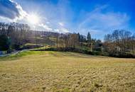 RARITÄT! Traumhaftes Baugrundstück mit Pachtmöglichkeit von angrenzendem Grünland