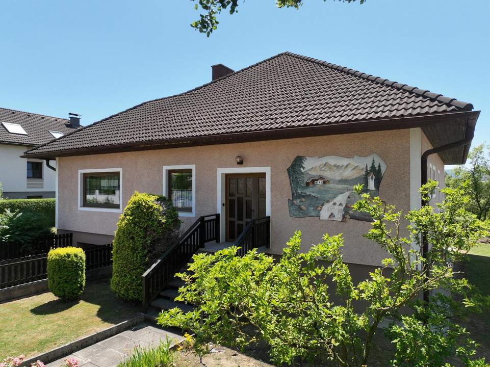 Bungalow mit Eigengarten in ruhiger Siedlungslage
