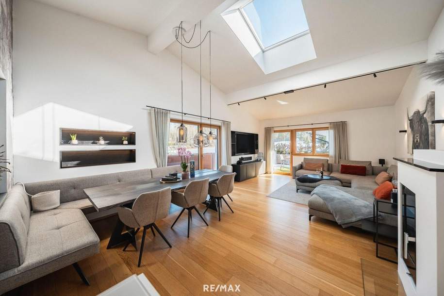 Lichtdurchflutete Dachwohnung mit Terrasse und privatem Garten, Wohnung-kauf, 579.000,€, 6393 Kitzbühel