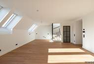 360° CITY VIEW - STYLISCHE DACHGESCHOSSMAISONETTE MIT TERRASSE UND DACHTERRASSE NÄHE 1.BEZIRK / WIEN MITTE / U3 / U4 / ROCHUSMARKT / URANIA