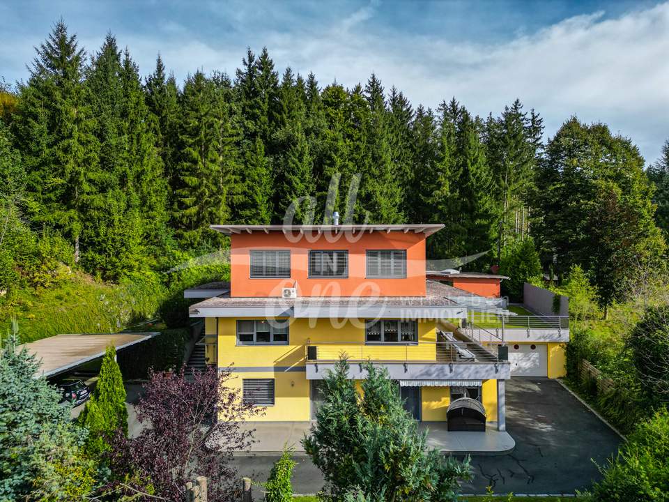 Traumanwesen mit Pool, Wellnesshaus und Seezugang am Längsee