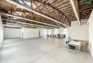 Brotfabrik Wien: Loft mit bis zu 6m Raumhöhe, Terrasse und Stellplatz!
