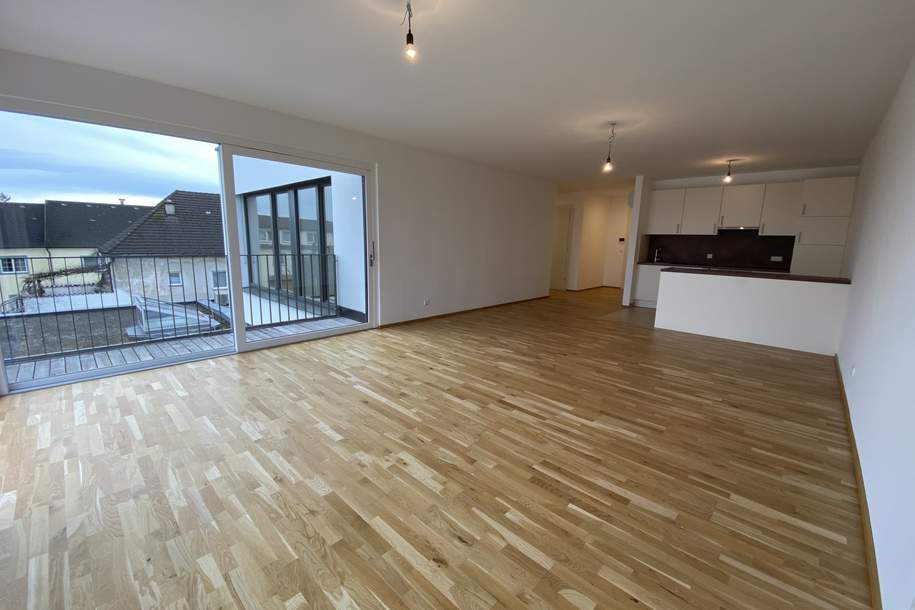 Mehr als 105 m² zur Miete via Penthouse in Wallsee - ab Juli 2024 verfügbar!, Wohnung-miete, 1.573,64,€, 3313 Amstetten