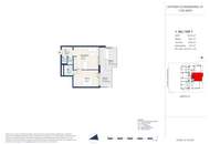 Luxuriöse 2 Zimmer Wohnung mit Blick ins Grüne!