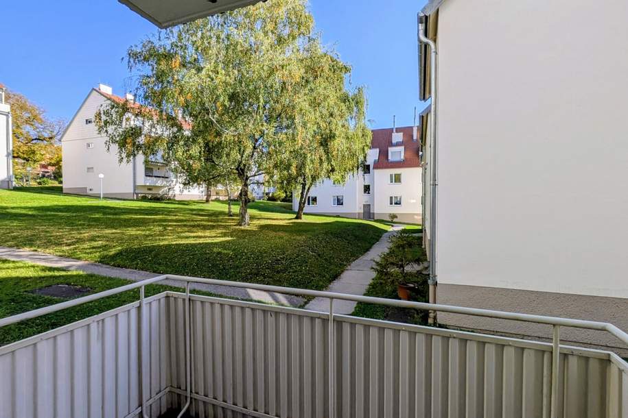 Nette Single-Garconniere mit Balkon in ruhiger und zentraler Grünlage am Rahthauspark Mauer !, Wohnung-miete, 680,00,€, 1230 Wien 23., Liesing