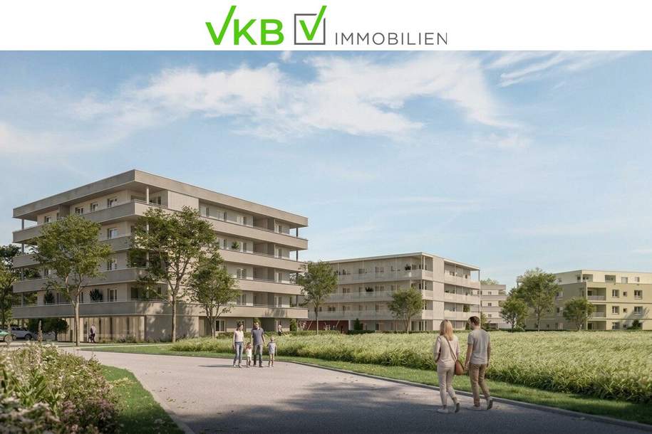 Wohnen mit Lebensqualität – Eigentumswohnung mit Balkon und Tiefgaragenstellplatz, Wohnung-kauf, 255.800,€, 4623 Wels-Land