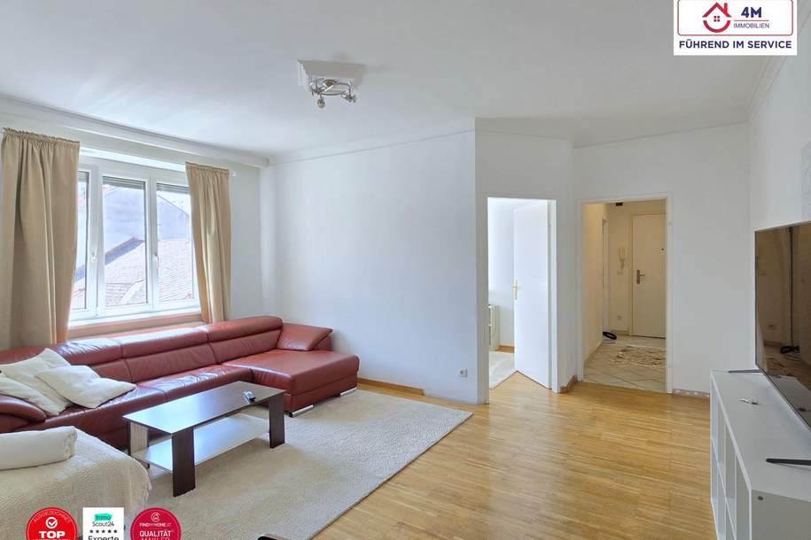 Helle und optimal Aufgeteilte 3-zimmer-Wohnung im 4. Stock mit Lift!, Wohnung-kauf, 270.000,€, 1100 Wien 10., Favoriten