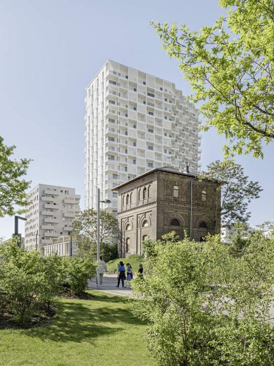 SONNIGER PARKBLICK im angesagten Nordbahnviertel! (T186)