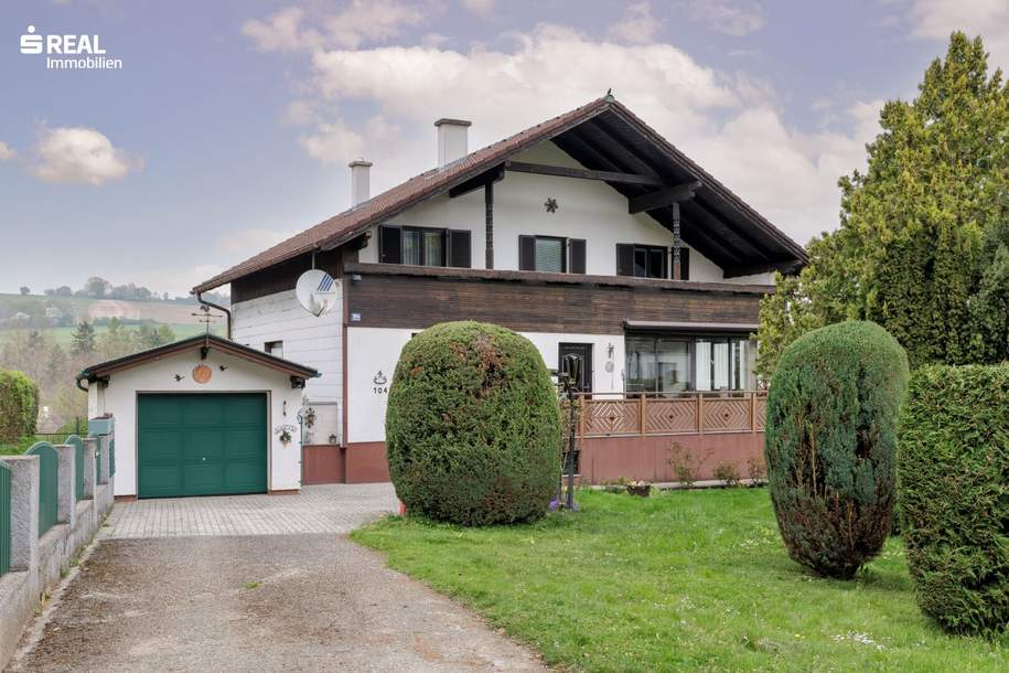 Einfamilienhaus mit traumhaftem Weitblick und großem Garten, Haus-kauf, 549.000,€, 3034 Sankt Pölten(Land)