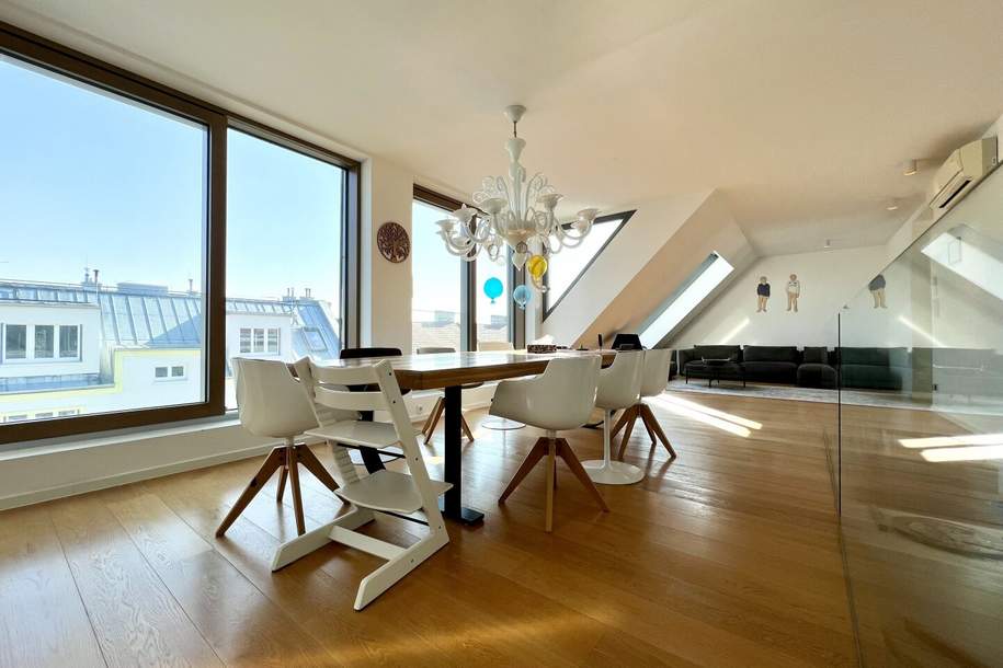 Penthouse der Superlative – Luxus, Design &amp; spektakuläre Dachterrasse mit Sauna, Wohnung-kauf, 3.200.000,€, 1190 Wien 19., Döbling