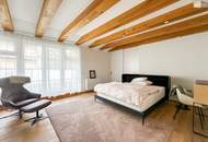 Exklusive Dachgeschoßwohnung in privater Ruhelage in Badens Innenstadt