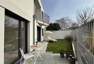 Charmante Gartenwohnung - 2 Zimmer plus Küche - südseitige Ruhelage - Erstbezug - Fußbodenheizung - WP &amp; Solar