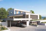 Wörthersee - Nordufer: einzigartige Neubau-Villa *Outdoorpool, LIFT, 5 Garagen, privater Seezugang*