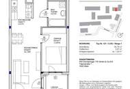 Q11 Leben in Simmering - Lichtdurchflutete Loggiawohnung mit 2 Zimmern und Deckenkühlung!